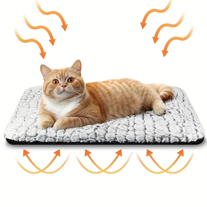 Zelfverwarmend huisdierenbed voor honden en katten – Zacht, antislip & wasbaar