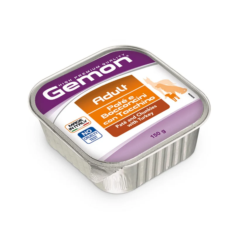Gemon Paté e Bocconcini con Tacchino – Adult