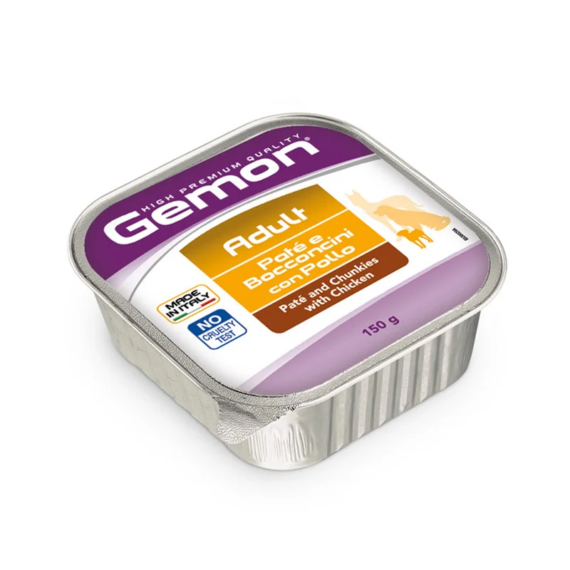 Gemon Paté e Bocconcini con Pollo – Adult