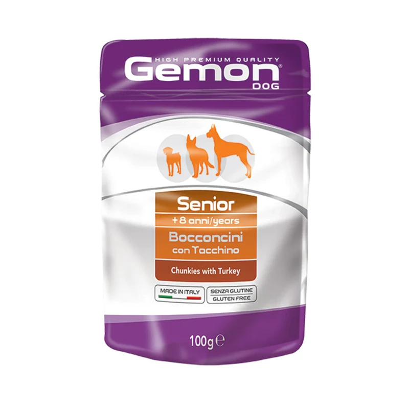 Gemon Bocconcini con Tacchino – Senior