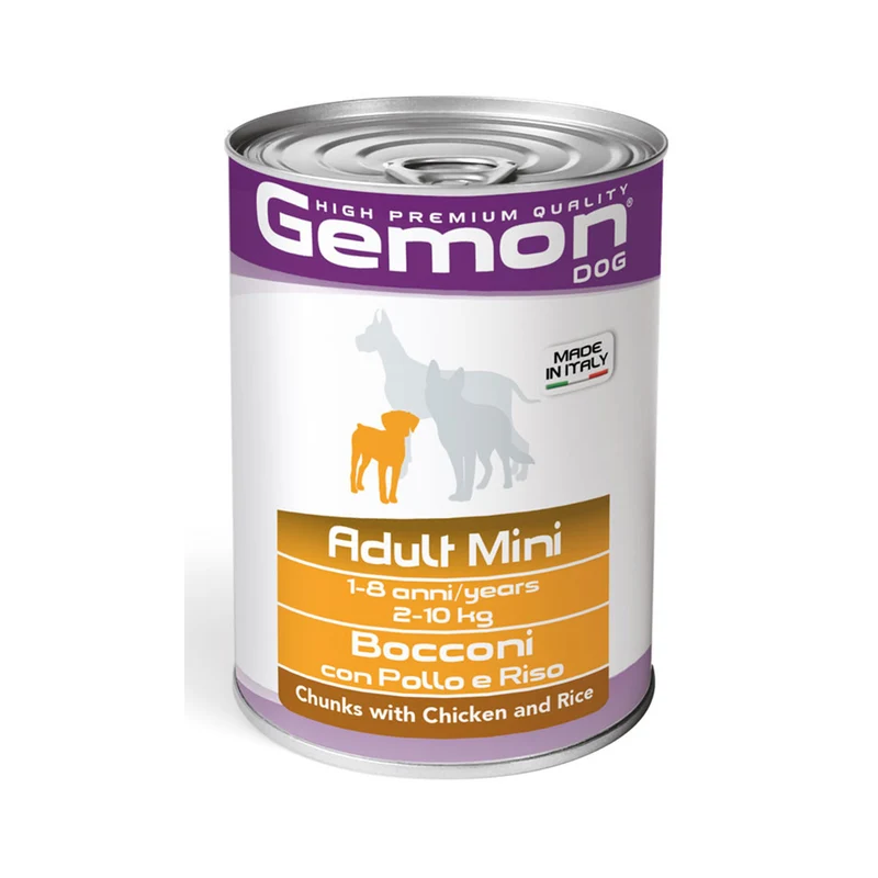 Gemon Bocconi con Pollo e Riso – Adult Mini