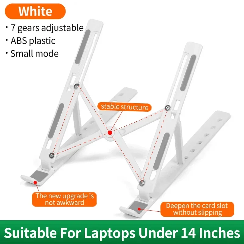 FlexiDesk – Verstelbare Laptopstandaard 10–15" voor thuis & onderweg