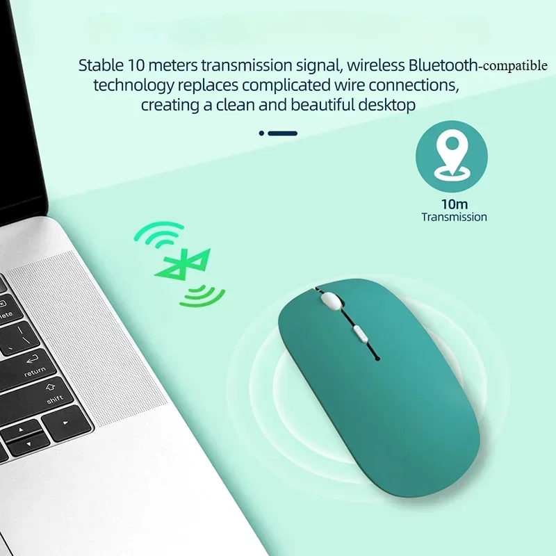 ClickEase – Ergonomische Bluetooth muis stil 1600DPI – laptop & tablet