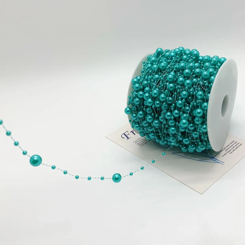 Festiglow Bead String – 5 Meter Kralenslinger, Duurzaam & Kleurrijk voor Kerst en Feestdecoratie