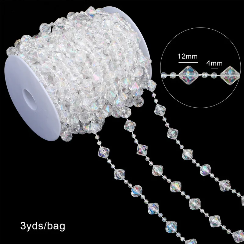 Festiglow Bead String – 5 Meter Kralenslinger, Duurzaam & Kleurrijk voor Kerst en Feestdecoratie