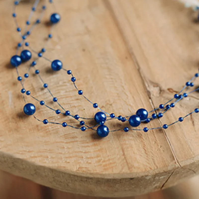 Festiglow Bead String – 5 Meter Kralenslinger, Duurzaam & Kleurrijk voor Kerst en Feestdecoratie