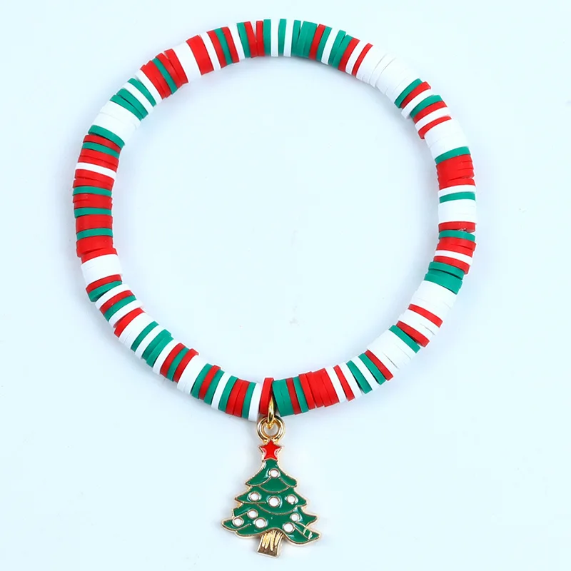 Aureline Kerstarmband – Verstelbare Armband met Santa Claus & Sneeuwvlok, Feestelijk & Elegant Design