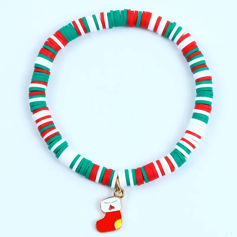Aureline Kerstarmband – Verstelbare Armband met Santa Claus & Sneeuwvlok, Feestelijk & Elegant Design