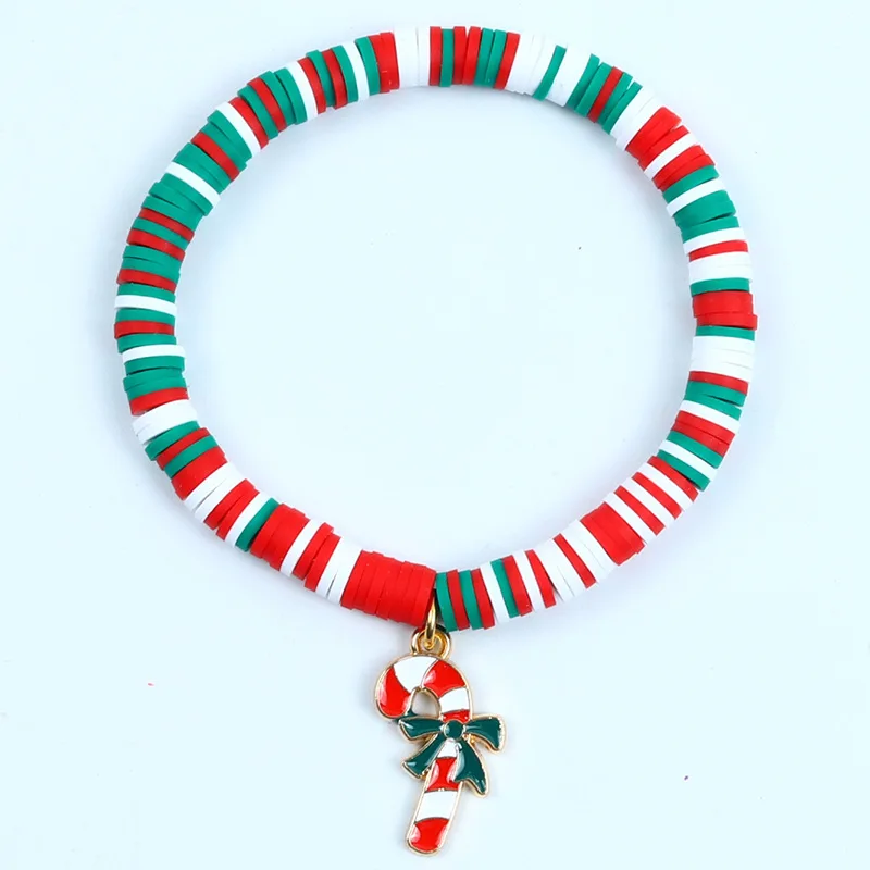 Aureline Kerstarmband – Verstelbare Armband met Santa Claus & Sneeuwvlok, Feestelijk & Elegant Design