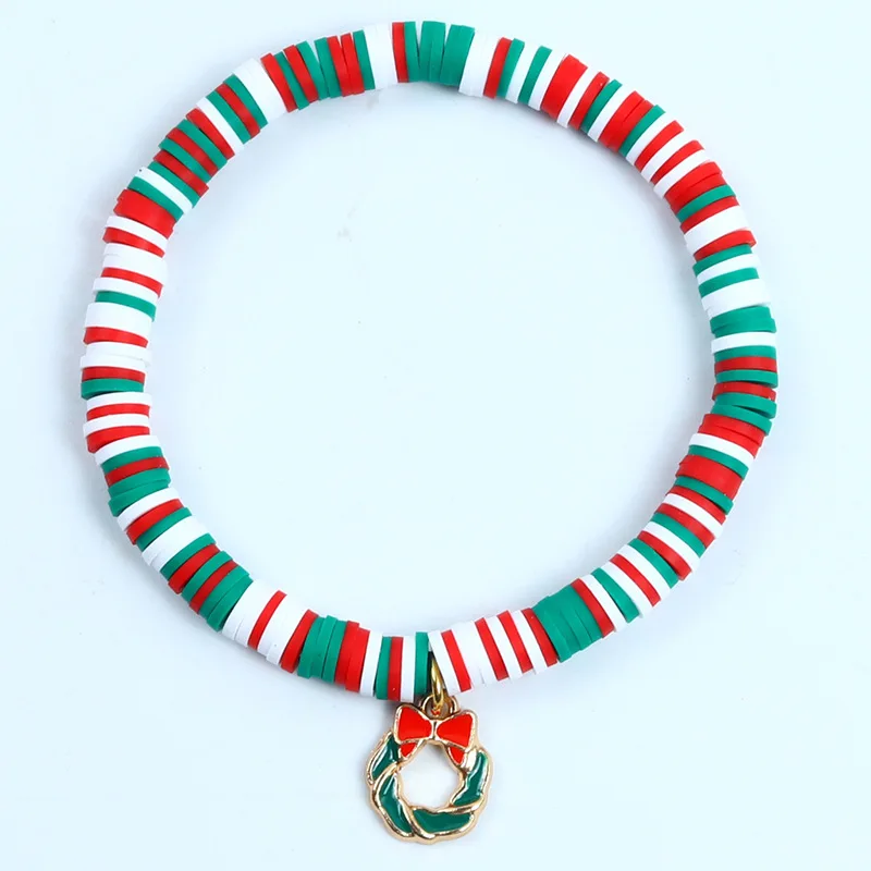 Aureline Kerstarmband – Verstelbare Armband met Santa Claus & Sneeuwvlok, Feestelijk & Elegant Design