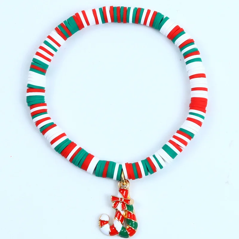 Aureline Kerstarmband – Verstelbare Armband met Santa Claus & Sneeuwvlok, Feestelijk & Elegant Design