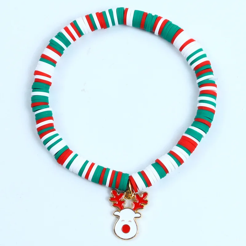 Aureline Kerstarmband – Verstelbare Armband met Santa Claus & Sneeuwvlok, Feestelijk & Elegant Design