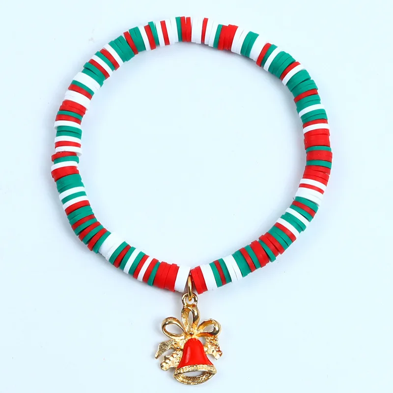 Aureline Kerstarmband – Verstelbare Armband met Santa Claus & Sneeuwvlok, Feestelijk & Elegant Design