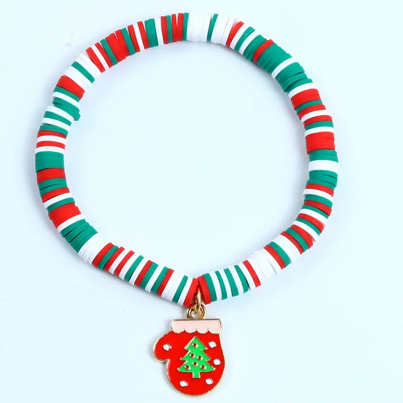 Aureline Kerstarmband – Verstelbare Armband met Santa Claus & Sneeuwvlok, Feestelijk & Elegant Design