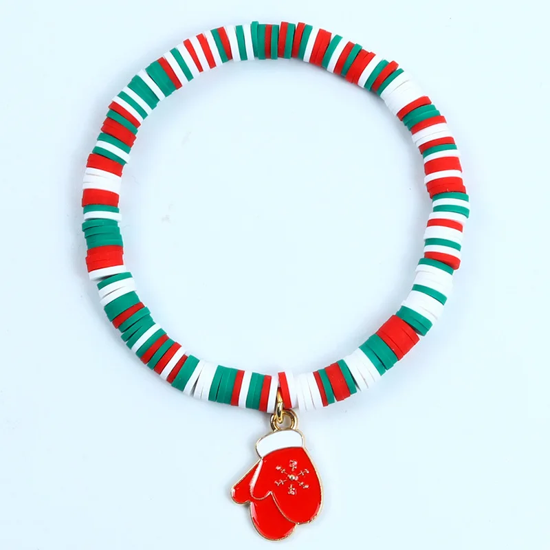 Aureline Kerstarmband – Verstelbare Armband met Santa Claus & Sneeuwvlok, Feestelijk & Elegant Design