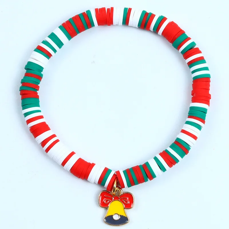Aureline Kerstarmband – Verstelbare Armband met Santa Claus & Sneeuwvlok, Feestelijk & Elegant Design