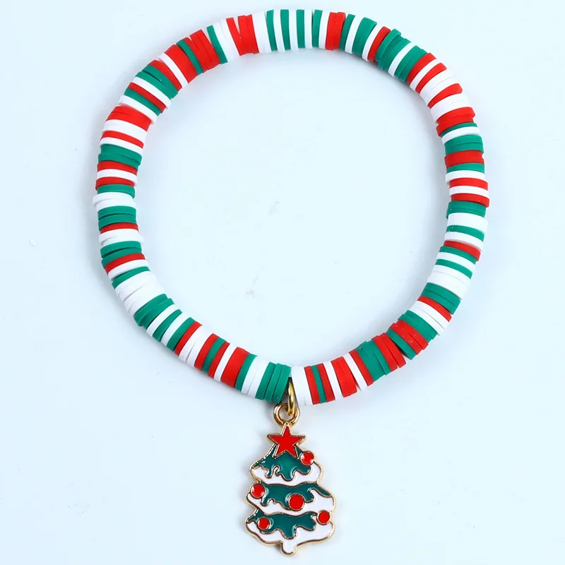 Aureline Kerstarmband – Verstelbare Armband met Santa Claus & Sneeuwvlok, Feestelijk & Elegant Design