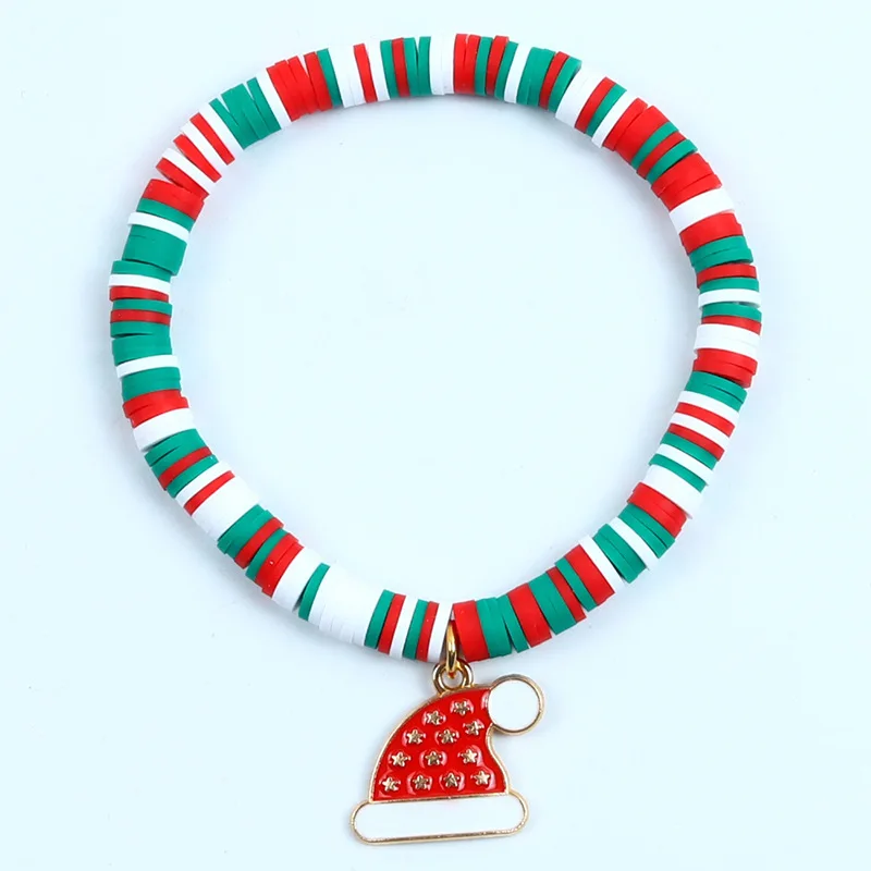 Aureline Kerstarmband – Verstelbare Armband met Santa Claus & Sneeuwvlok, Feestelijk & Elegant Design