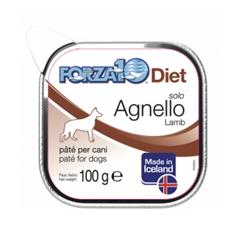 Forza10 Umido Cane Solo Diet Agnello