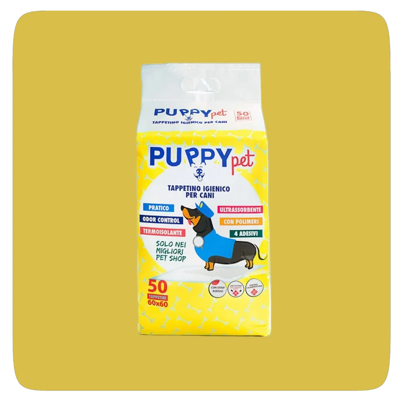 PuppyPet Traversine 60x60 100Pezzi