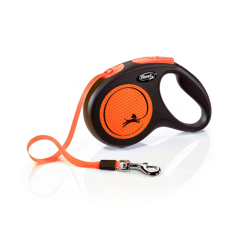 Flexi Guinzaglio New Neon L Corda 5mt