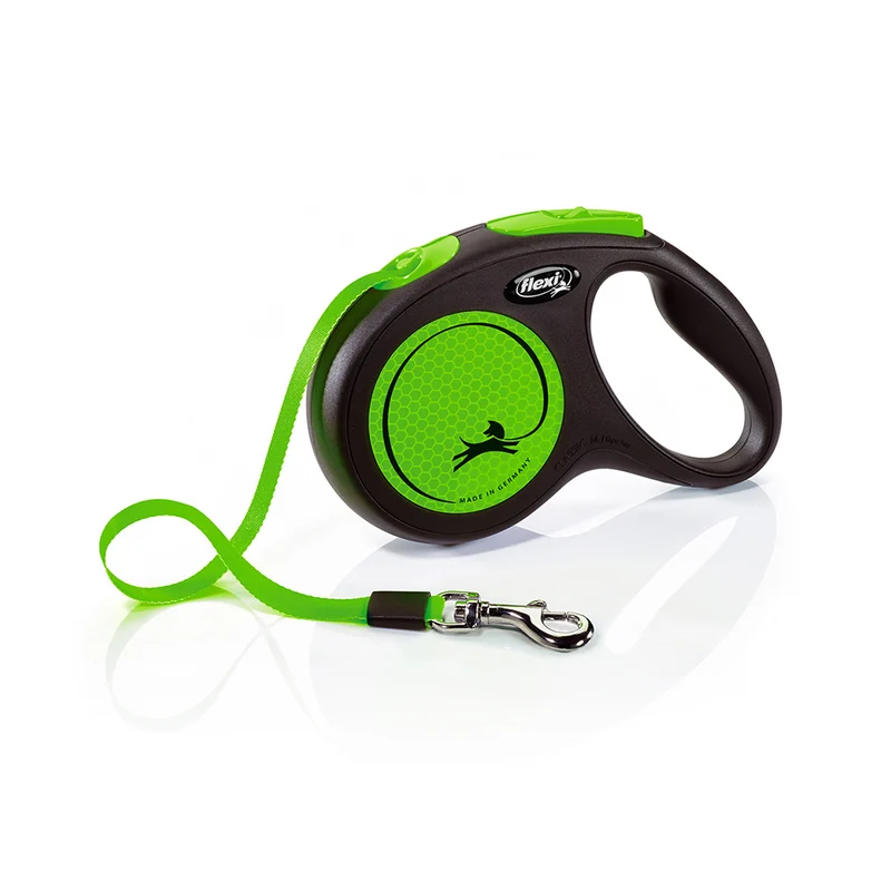 Flexi Guinzaglio New Neon L Corda 5mt