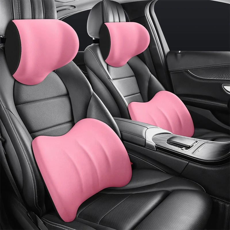 AutoEase ComfortRide Set – Ergonomisch Geheugenschuim Kussen voor Auto’s