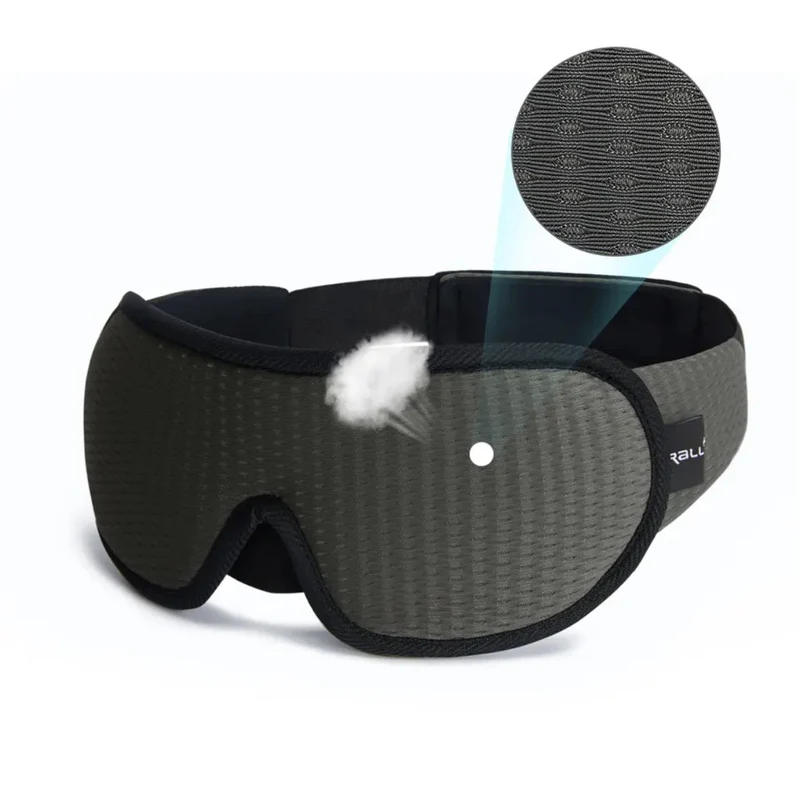 DreamEase Slaapmasker – 3D Ademend Lichtdicht Masker met Verstelbare Pasvorm