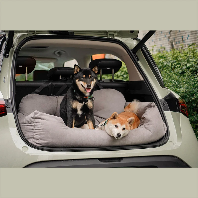 Auto hondenbed – Waterbestendige autostoelhoes met antislip & veiligheidsriem