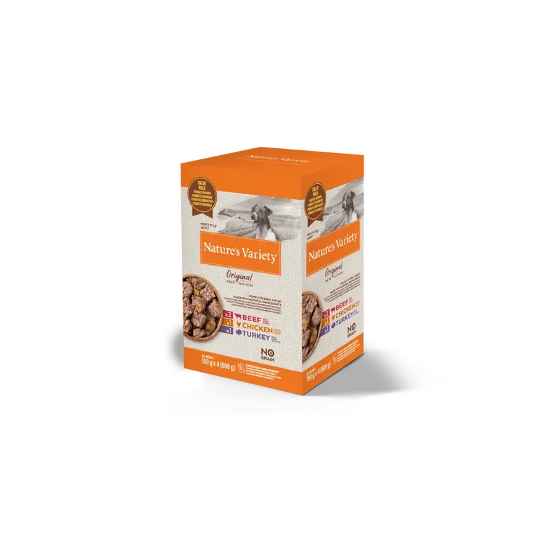Nature's Variety original multipack paté adult mini (4x150g)
