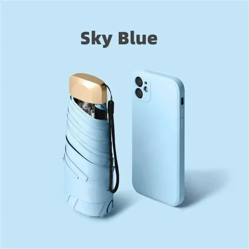 SkyShield Miniparaplu – Compacte Opvouwbare Paraplu met UV-Bescherming & Windbestendig Ontwerp