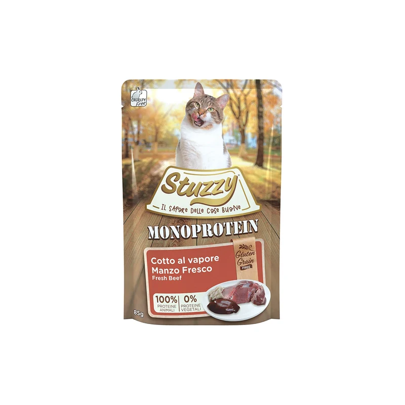Stuzzy - Monoprotein bustine vari gusti gatto