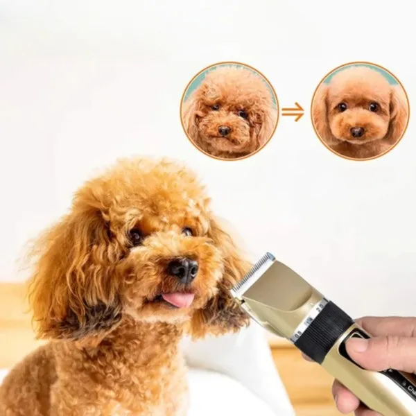 PawEase – Draadloze stille vachttrimmer set – voor honden en huisdieren