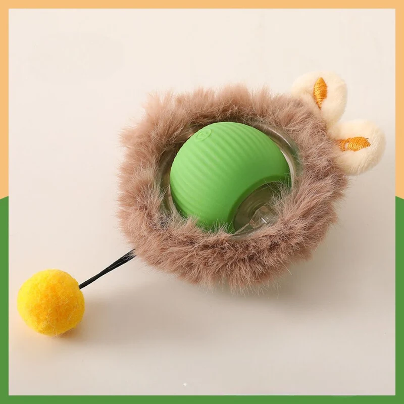 Catimo – Interactieve Kattenbal met Staart & USB Oplaadbaar – Indoor
