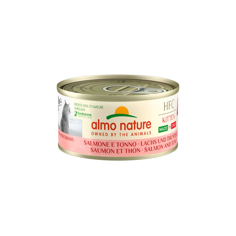 Almo Nature Cat HFC - Complete Kitten con salmone e tonno 70g