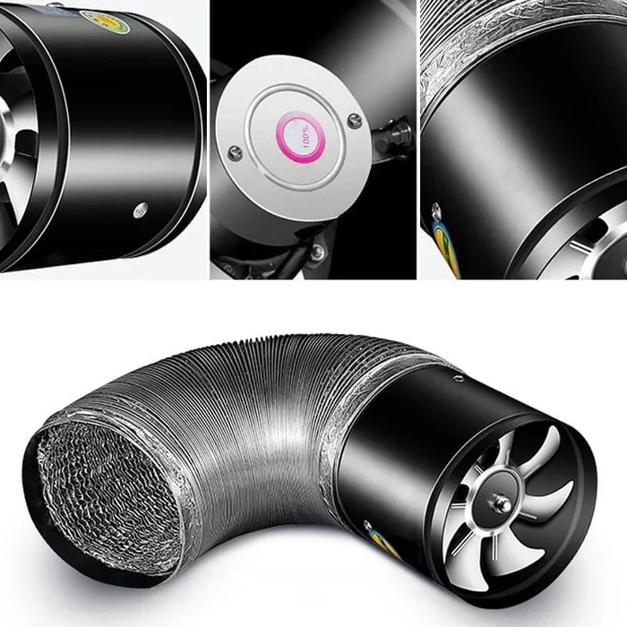 Ventaro Afzuigventilator – Stil, Krachtig & Duurzaam met Koperen Motor