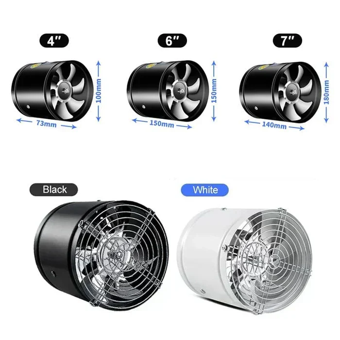 Ventaro Afzuigventilator – Stil, Krachtig & Duurzaam met Koperen Motor