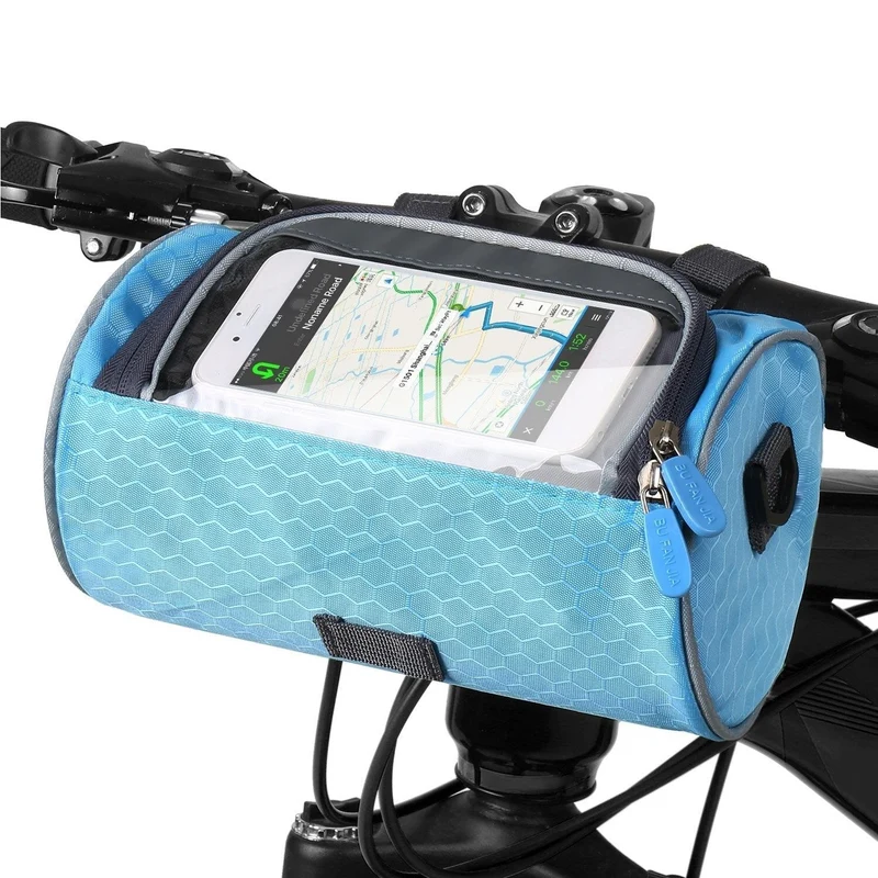 Velora – Fietstas met touchscreen telefoonhouder – Spuitwaterbestendig