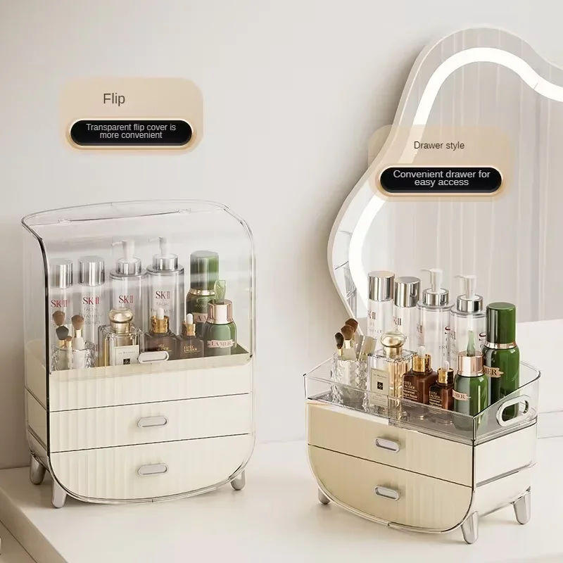 Lumora – Transparante Lade Organizer met Deksel voor Make-up & Sieraden
