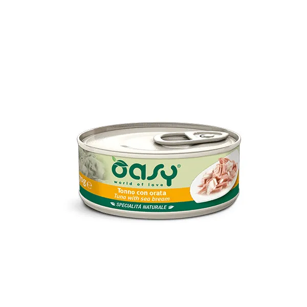 Oasy Umido Gatto SPECIALITÀ NATURALE • Tonno con Orata