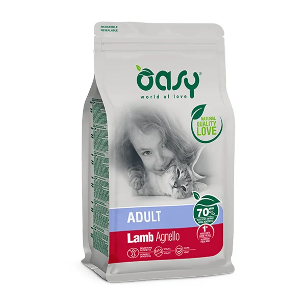 Oasy Gatto Adult Agnello