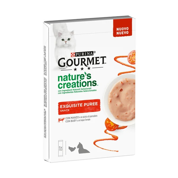 GOURMET Nature's creations Exquisite Puree Manzo e Pomodoro
