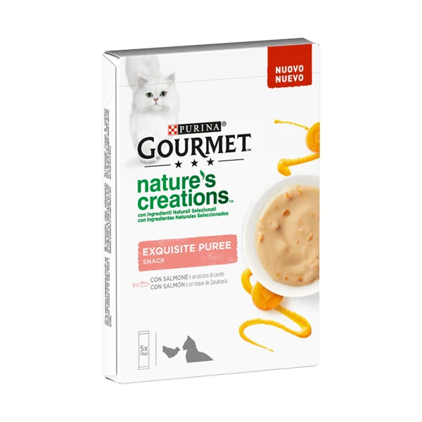 GOURMET Nature's creations Exquisite Puree Salmone e Carota