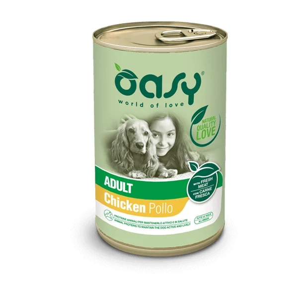 Oasy Dog- Paté Adult Pollo 400g