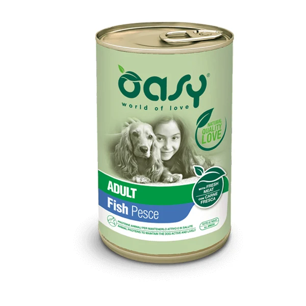 Oasy Dog- Paté Adult Pesce 400g