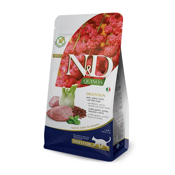 Farmina Gatto Digestion N&D Quinoa Agnello