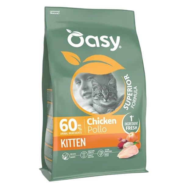 Oasy Superior Formula Kitten Pollo