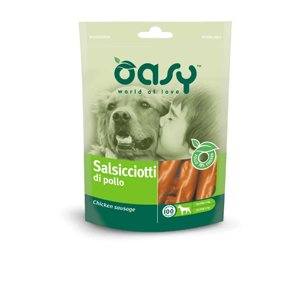 Oasy SNACK - Salsicciotti di Pollo