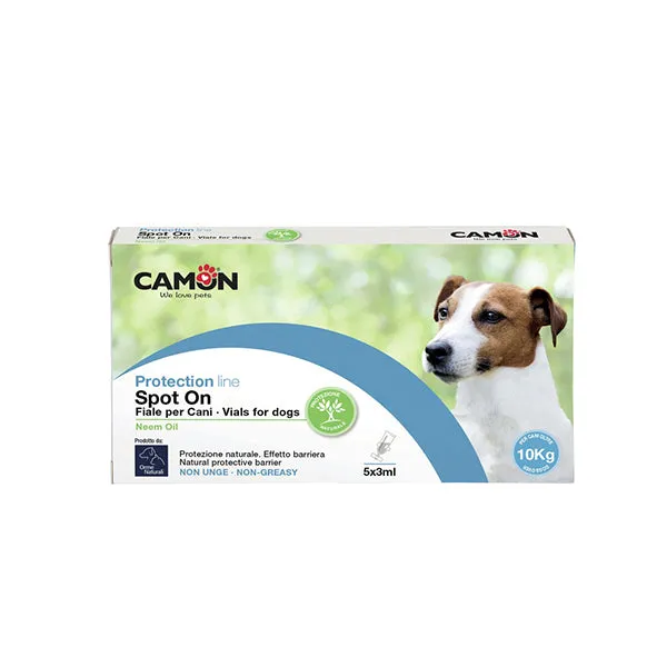Fiale Spot-on per cani "Olio di Neem" Camon