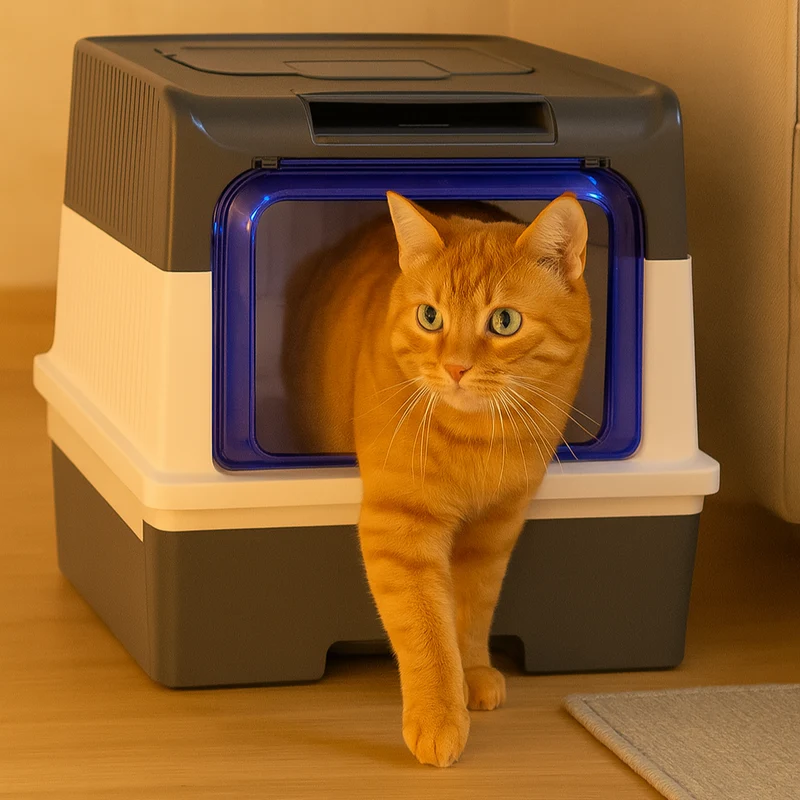 Purrify Haven – Automatische Zelfreinigende Kattenbak met UV-sterilisatie